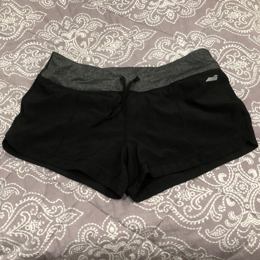 Black Avia shorts